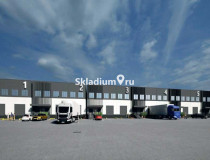 Вид здания. Сухой склад (+18) Склад Долматово-2 Московская обл, Домодедово, село Долматово, 9 800 м2 фото 1