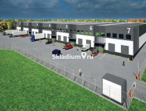 Вид здания. Сухой склад (+18) Склад Долматово-2 Московская обл, Домодедово, село Долматово, 9 800 м2 фото 2