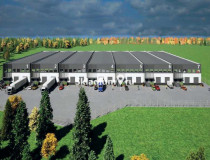 Вид здания. Сухой склад (+18) Склад Долматово-2 Московская обл, Домодедово, село Долматово, 9 800 м2 фото 3